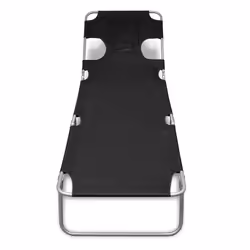 VidaXL 41482 sedia da esterno Salone Seduta imbottita Poliestere Nero - Vista aggiuntiva 2