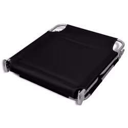 VidaXL 41482 sedia da esterno Salone Seduta imbottita Poliestere Nero - Vista aggiuntiva 6