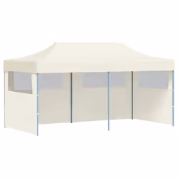 vidaXL Tenda per Feste Pop-Up Pieghevole Crema 3 x 6 m - Vista aggiuntiva 2