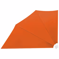vidaXL Tenda Laterale per Balcone Pieghevole Terracotta 160x240 cm - Vista aggiuntiva 2
