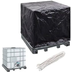 Vidaxl - Telo di Copertura per Contenitore ibc 8 Occhielli 116x100x120cm 30720