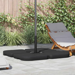 vidaXL Base per Ombrellone Portatile Riempibile con Sabbia/Acqua 60 L