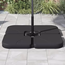 vidaXL Base per Ombrellone Portatile Riempibile con Sabbia/Acqua 60 L - Vista aggiuntiva 3