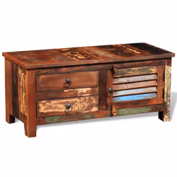 VidaXL 241629, Legno, Legno, Legno, Legno, 2 cassetto/cassetti, Legno