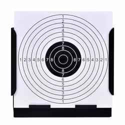 Supporto Tiro al Bersaglio Quadrato 14 cm + 100 Bersagli Carta cod mxl 120993 - Vista aggiuntiva 2
