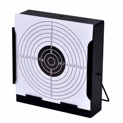 Supporto Tiro al Bersaglio Quadrato 14 cm + 100 Bersagli Carta cod mxl 120993 - Vista aggiuntiva 3