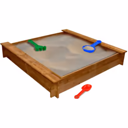 Questa sabbiera fantastica di legno è un ottimo articolo per giocare e per divertimento all'aperto. I bambini si divertiranno ...