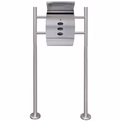 Casetta della Posta con Supporto in Acciaio Inoxcod mxl 71248