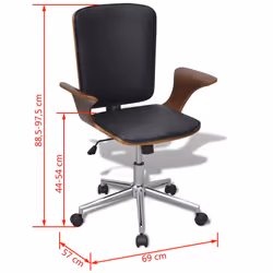 VidaXL 241685 sedia da ufficio e computer - Vista aggiuntiva 5