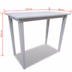 VidaXL 241701 tavolo da cucina e sala da pranzo - Vista aggiuntiva 4