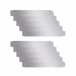 vidaXL Set 10 pz Bordo prato flessibile in acciaio galvanizzato 100 x 14 cm - Vista aggiuntiva 2