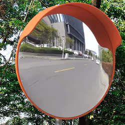 Specchio per Traffico Convesso Plastica PC Arancione 45 cmcod mxl 73083 - Vista aggiuntiva 2