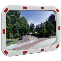 Specchio Traffico Convesso Rettangolare Catarifrangenti varie dimensioni dimensioni : 40x60 cm