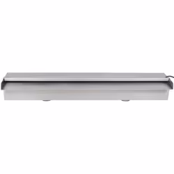 vidaXL Cascata per Laghetto Rettangolare con LED in Acciaio Inox 60 cm - Vista aggiuntiva 2