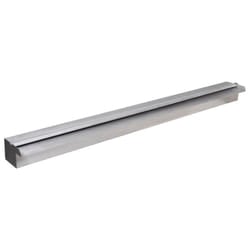 vidaXL Cascata per Laghetto Rettangolare con LED in Acciaio Inox 90 cm