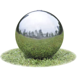 Vidaxl - Fontana da Giardino a Sfera con led in Acciaio Inox vari dimensioni dimensioni : 40 cm
