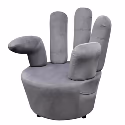 VidaXL 241731, Poliestere, Grigio, 110 kg, 735 mm, 735 mm, 950 mm