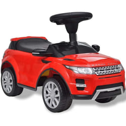 Vidaxl - Macchina a Spinta per Bambini Rossa con Musica Land Rover 348 37728