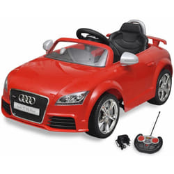 Audi tt rs Macchina cavalcabile telecomandata per bambini vari colori colore : rosso