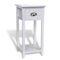 VidaXL 242040 comodino Bianco