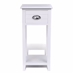 VidaXL 242040 comodino Bianco - Vista aggiuntiva 5