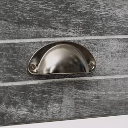 VidaXL 242041 comodino Grigio, Bianco - Vista aggiuntiva 8