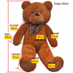 VidaXL 80096 peluche - Vista aggiuntiva 5