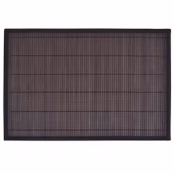 VidaXL 242110, Rettangolo, Marrone, Monocromatico, Bamboo, Poliestere, 300 mm, 450 mm