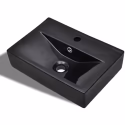 Questo lavabo, realizzato in ceramica di alta qualità, sarà un'aggiunta elegante a qualsiasi stanza da bagno, toilette o polv ...