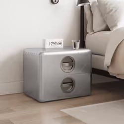 Questo tavolino stile aereo di alta qualità può essere posizionato in qualsiasi stanza. Grazie al design elegante e compatto, ...