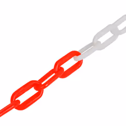 Catena di Sicurezza Traffico 30 m in Plastica Rosso e Biancocod mxl 107015 - Vista aggiuntiva 2
