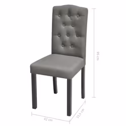 VidaXL 242224 sedia da ristorante e da sala da pranzo - Vista aggiuntiva 7