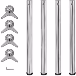 Questo set di gambe per tavolo di alta qualità sono state progettate per tavoli da cucina, tavoli, tavoli da lavoro, scrivani ...