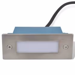 vidaXL Lampade da Incasso a LED 2 pz per Scale 44x111x56 mm - Vista aggiuntiva 3