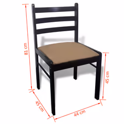 VidaXL 272091 sedia da ristorante e da sala da pranzo - Vista aggiuntiva 5