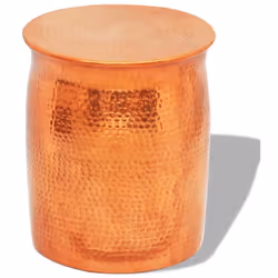 Questo sgabello in alluminio battuto, con il suo stile rustico ed elegante, è molto comodo ed anche altamente decorativo. Può ...