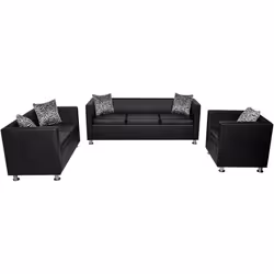 VidaXL 272179 divano Nero