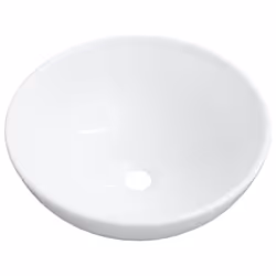 vidaXL Lavandino Bianco 28x28x10 cm Ceramica - Vista aggiuntiva 2