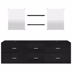 VidaXL 242563 set di mobili da bagno - Vista aggiuntiva 4