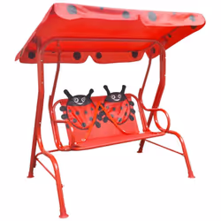 Questa altalena sarà perfetta ai bambini per divertirsi o rilassarsi in giardino o nel patio. Con un telaio in acciaio resist ...