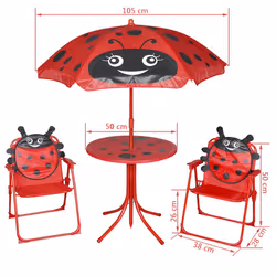 VidaXL 41842 set mobili da esterno - Vista aggiuntiva 6