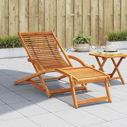 VidaXL 41806 sedia da esterno Terrazzo Seduta imbottita Legno di acacia