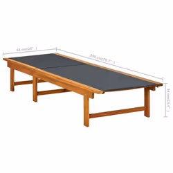 VidaXL 41745 sedia da esterno Salone Seduta imbottita Poliestere, Cloruro di polivinile (PVC) - Vista aggiuntiva 6