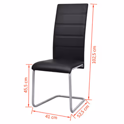 VidaXL 272420 sedia da ristorante e da sala da pranzo - Vista aggiuntiva 8