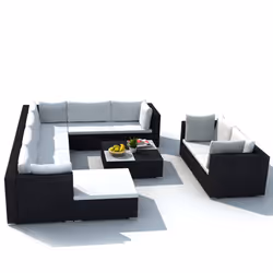 VidaXL 41876 set mobili da esterno - Vista aggiuntiva 4