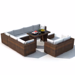 VidaXL 41877 set mobili da esterno