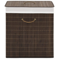 VidaXL 242726 porta biancheria Rettangolare Bamboo Marrone