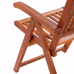 VidaXL 41820 sedia da esterno Terrazzo Legno di acacia Naturale - Vista aggiuntiva 7