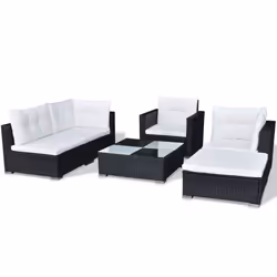 VidaXL 42102 set mobili da esterno - Vista aggiuntiva 5