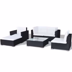 VidaXL 42102 set mobili da esterno - Vista aggiuntiva 6
